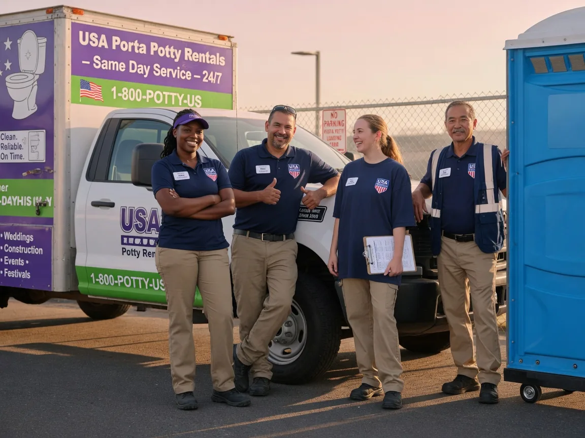 Porta Potty Rental company in Galveston, IN